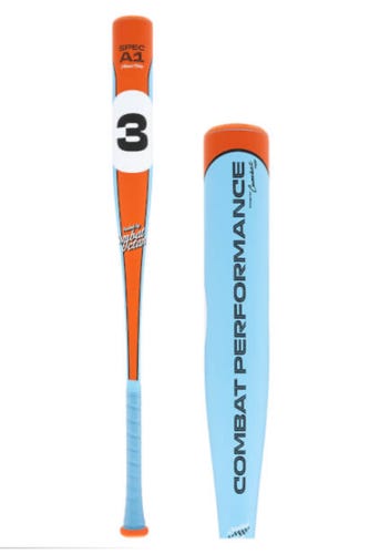 2025 Combat MFG Spec A1 Alloy BBCOR Certified Bat (-3) 30 oz 33" (New)