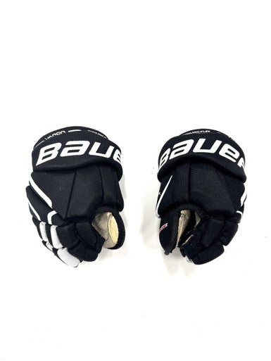 Used Bauer VAPOR LIL ROOKIE Youth Gloves Black 8" 11860-S000299548