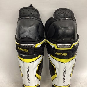 Used Bauer SUPREME Junior Shin Guards None 10" 11851-S000039057