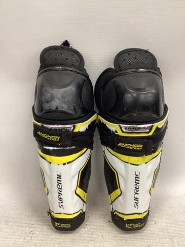 Used Bauer SUPREME Junior Shin Guards None 10" 11851-S000039057