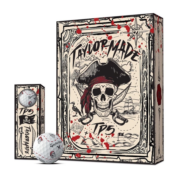 TAYLORMADE TP5 PIX PIRATE GOLF BALLS