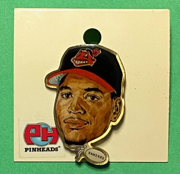 Manny Ramirez Vintage 1999 MLB Cleveland Indians NOS Pin (New)