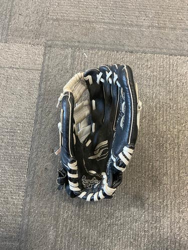 Used Rawlings SURE CATCH BB/SB Glove RH Throw Black 11" 11614-S000223820