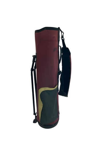 Used Maroon Golf Stand Bag Mens Stand Bag 11692-S000143016