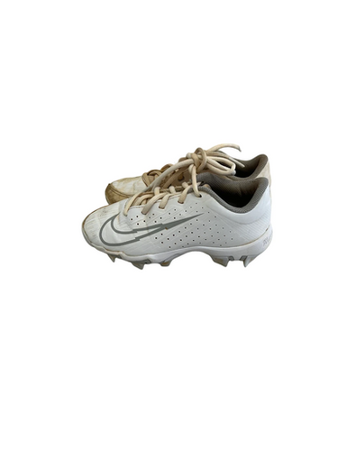 Used Nike Vapor Ultrafly Yth 11 White Baseball Cleats 11692-S000143053