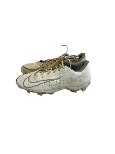 Used Nike Vapor Ultrafly Mens 12 White Baseball Cleats 11692-S000143052