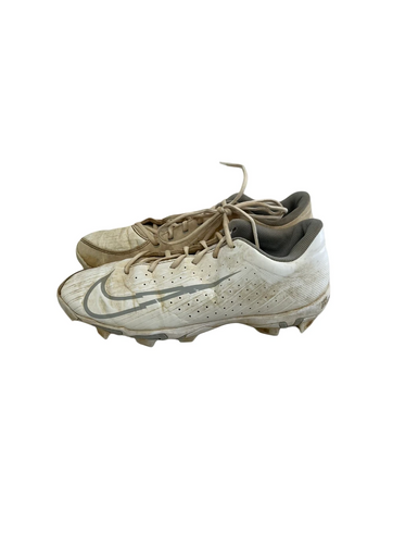 Used Nike Vapor Ultrafly Mens 12 White Baseball Cleats 11692-S000143052