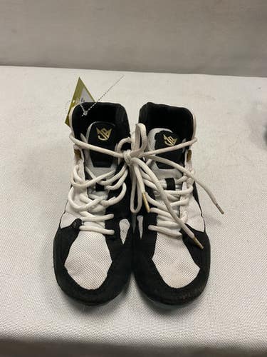Used Rudis JB1 Wrestling Shoes White Senior 5 11490-S000266546