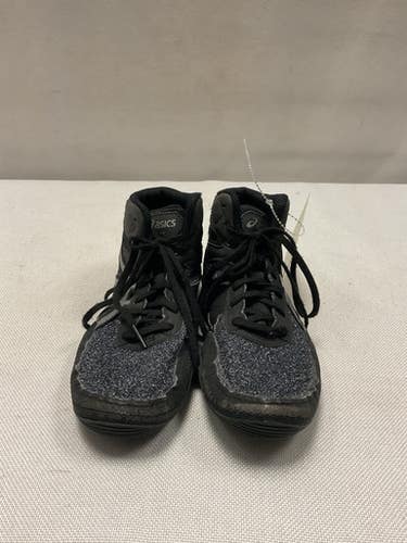 Used Asics MATFLEX Wrestling Shoes Black Junior 03 11490-S000266549