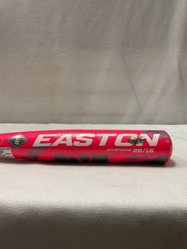 Used Easton PINK SAPPHIRE BB/SB Fastpitch Bat 26" 11490-S000266542