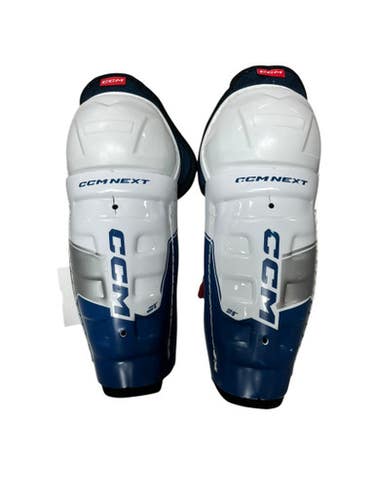 Used CCM CCM NEXT Junior Shin Guards White 9" 11833-S000166796