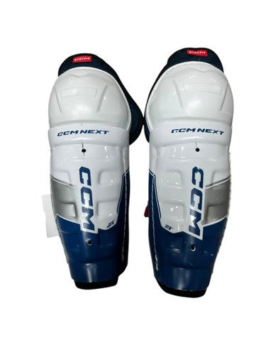 Used CCM CCM NEXT Junior Shin Guards White 9" 11833-S000166796