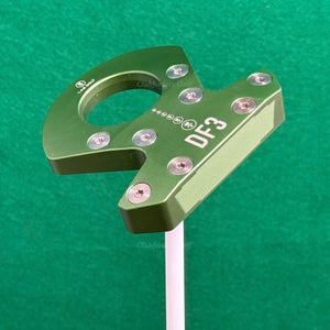 LAB Golf DF3 Custom Green 35" Center-Shaft Putter w/Stability Tour ONE & HC