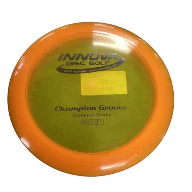 Used Innova CHAMPION GROOVE Disc Golf Driver Orange 11479-S000407087