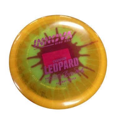 Used Innova CHAMPION LEOPARD DYE Disc Golf Driver Gold 11479-S000407081