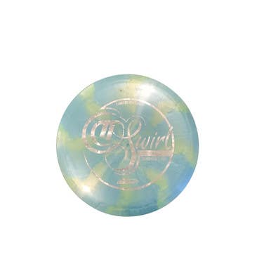 Used Discraft TI SWIRL Disc Golf Driver Teal 11479-S000407031