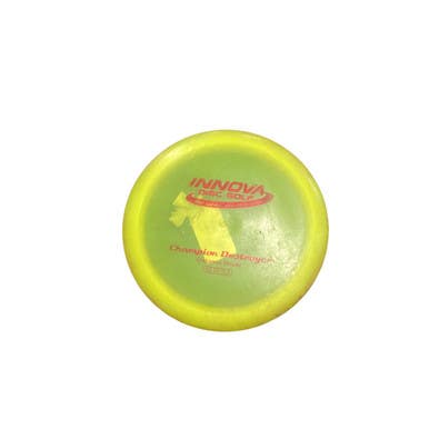 Used Innova DESTORYER Disc Golf Driver Yellow 11479-S000407013