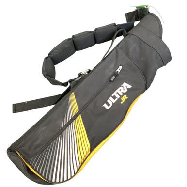 Used Wilson ULTRA JR SUNDAY BAG Jr Stand Bag Black And Yellow 11479-S000406959