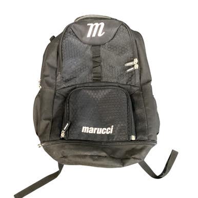 Used Marucci BACKPACK BB/SB Player Backpack Black 11479-S000406962