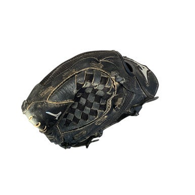 Used Mizuno POWER CLOSE BB/SB Glove LH Throw Black 10" 11479-S000406945