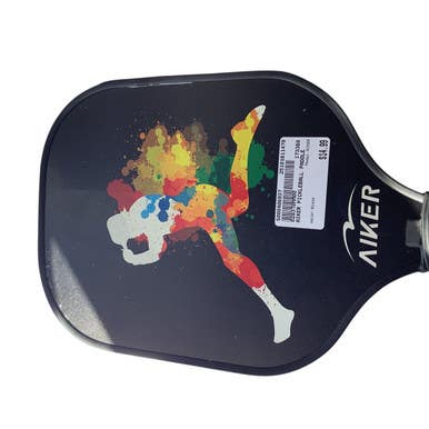 Used AIKER Pickleball Racquet Black 11479-S000406937