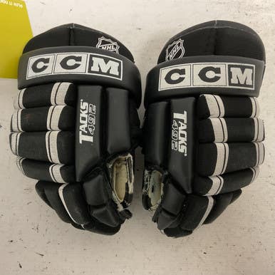 Used CCM TACKS 492 Youth Gloves Black 10" 11855-S000193124