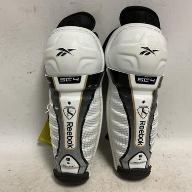 Used Reebok SC87 4 Youth Shin Guards White 9" 11855-S000193123