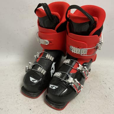 Used Nordica SPEED MACHINE J3 Boys DH Ski Boot Red 235 MP - J05.5 - W06.5 11855-S000193119
