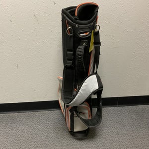 Used Tour Edge HP7 Teen Stand Bag Black And White 11855-S000193098