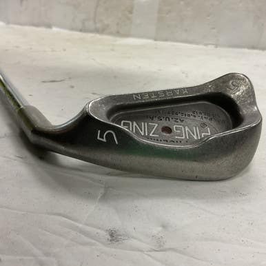 Used Ping ZING BROWN DOT Mens Individual Iron RH 5 Iron 11855-S000193095