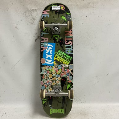Used CREATURE GARDNER SKATEBOARD Complete Skateboard Green Regular 11855-S000193059