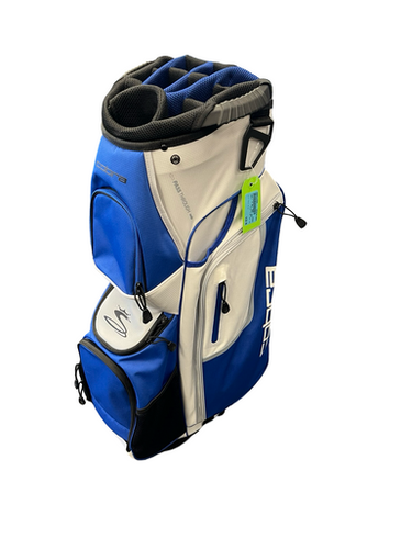 Used Cobra 14 WAY CART BAG Mens Cart Bag Royal Blue 11682-S000122595