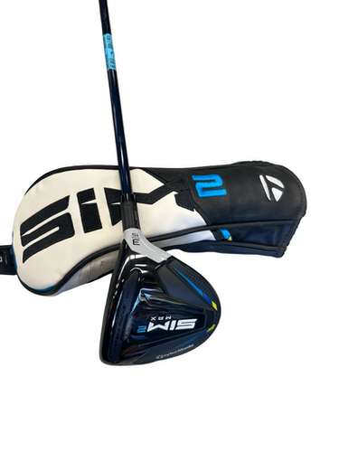 Used Taylormade SIM MAX 2 3WD Mens Fairway Wood RH 3 Wood 11682-S000122590