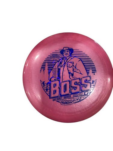 Used Innova GSTAR BOSS Disc Golf Driver Pink 11884-S000054478