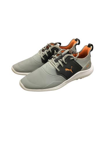 Used Puma Mens Golf Shoes Grey Senior 9.5 11884-S000054482