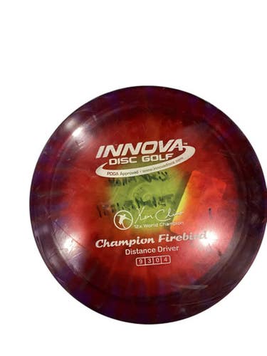 Used Innova CHAMPION FIREBIRD Disc Golf Driver Red 11884-S000054457