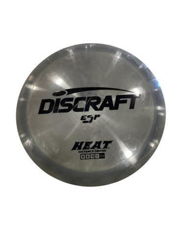 Used Discraft ESP HEAT Disc Golf Driver Grey 11884-S000054407