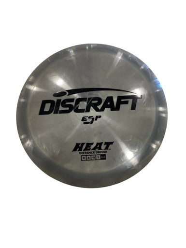 Used Discraft ESP HEAT Disc Golf Driver Grey 11884-S000054407