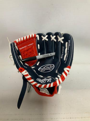 Used Rawlings WPL95NS BB/SB Glove T-ball White/Red/Navy 9 1/2" 11823-S000035162