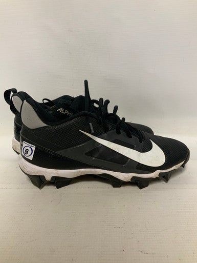 Used Nike ALPHA Adult FB Cleats Black Senior 8 11823-S000035168