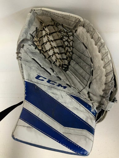 Used CCM E3.5 Junior Goalie Catcher White 11823-S000035158