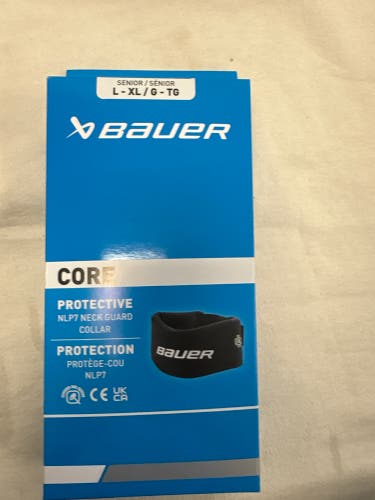 Brand New Youth Size S-M Bauer Core Protective Neck Guard