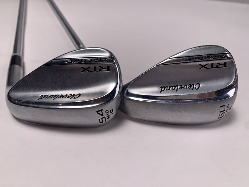 Cleveland RTX ZipCore Tour Satin Wedge Set 54* 10 | 60* 6 DG Tour Spinner RH