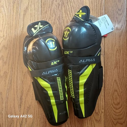 Junior Warrior Alpha LX 40 12" Shin Pads (New)