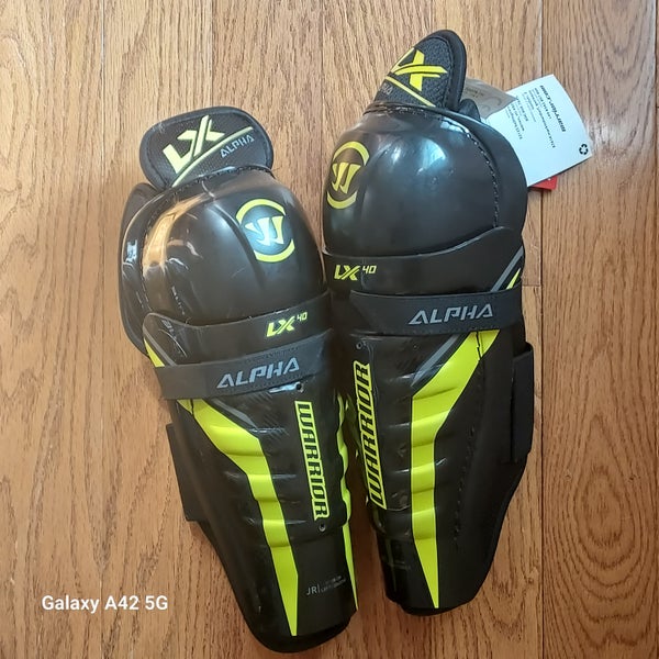 Junior Warrior Alpha LX 40 12" Shin Pads (New)
