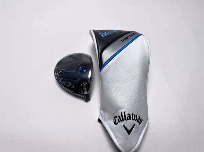 Callaway Paradym Ai Smoke TD 3 Fairway Wood 15* HEAD ONLY Mens RH HC NEW