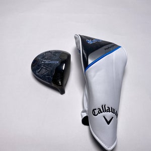 Callaway Paradym Ai Smoke Max D Driver 9* HEAD ONLY Mens RH HC