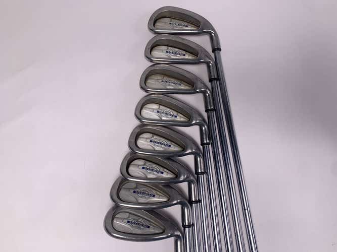 Callaway X-14 Iron Set 4-PW+SW Steelhead Regular Steel Mens RH