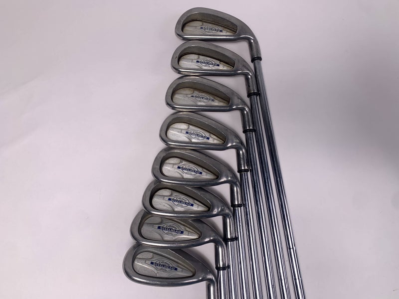 Callaway X-14 Iron Set 4-PW+SW Steelhead Regular Steel Mens RH