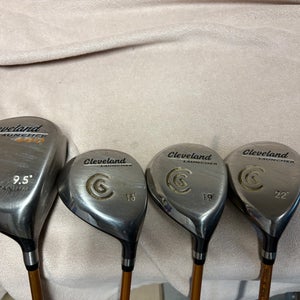 Men's Cleveland Launcher Right Handed Clubs (Full Set) Regular Flex 4 Pieces (Used)